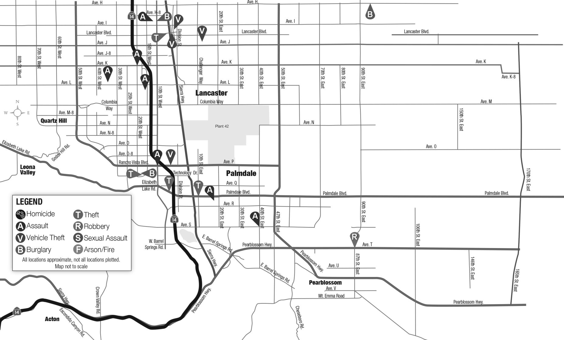 Antelope Valley Crime Blotter, June 14, 2020